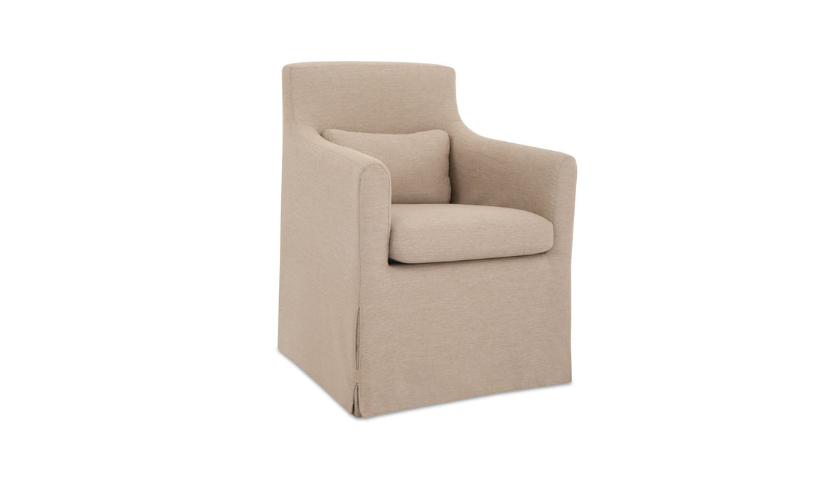 Lydia Outdoor Slipcover Dining Chair