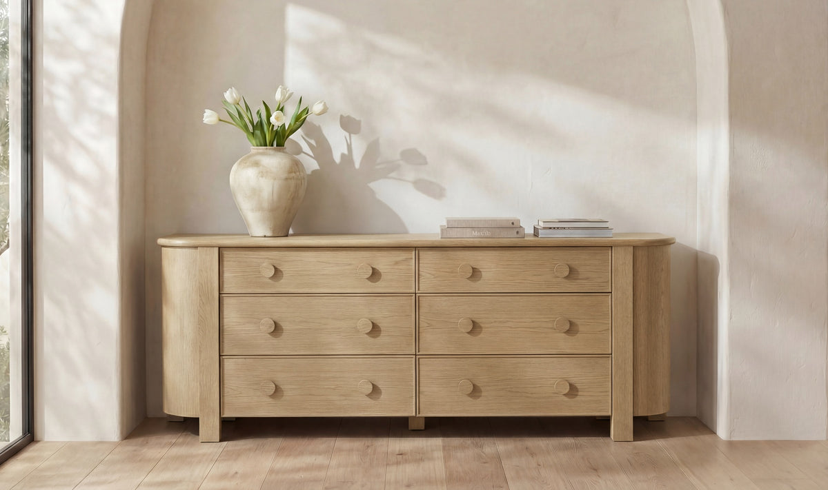 Loren 6 Drawer Dresser