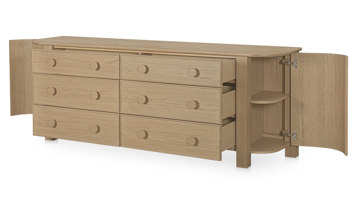 Loren 6 Drawer Dresser