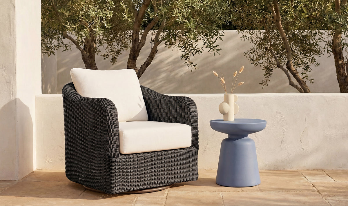Bodhi Outdoor Swivel Accent Chair