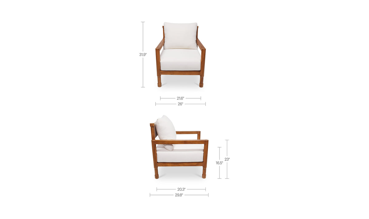 Raf Outdoor Accent Chair