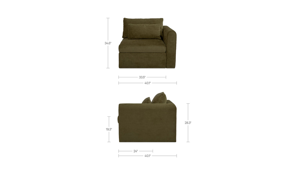 Swift Right Arm Facing Chair