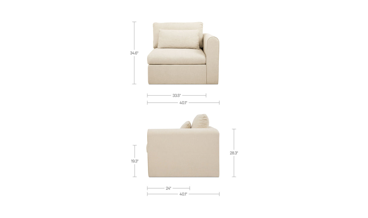 Swift Right Arm Facing Chair