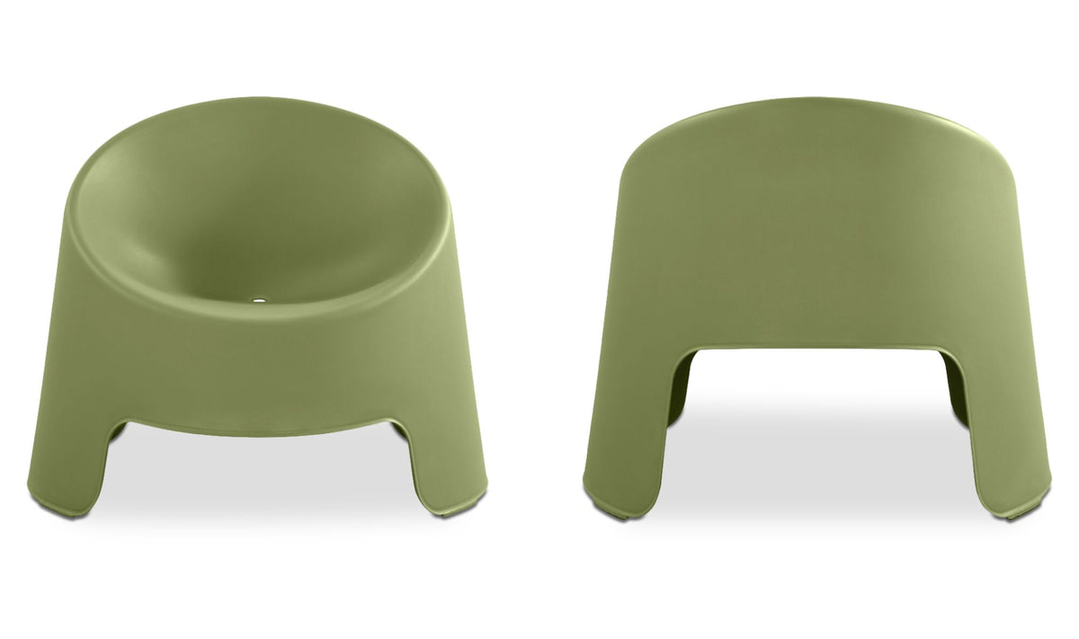 Nolla Outdoor Accent Chair Set of 2