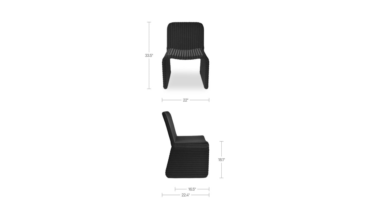 Ella Outdoor Dining Chair Set of 2