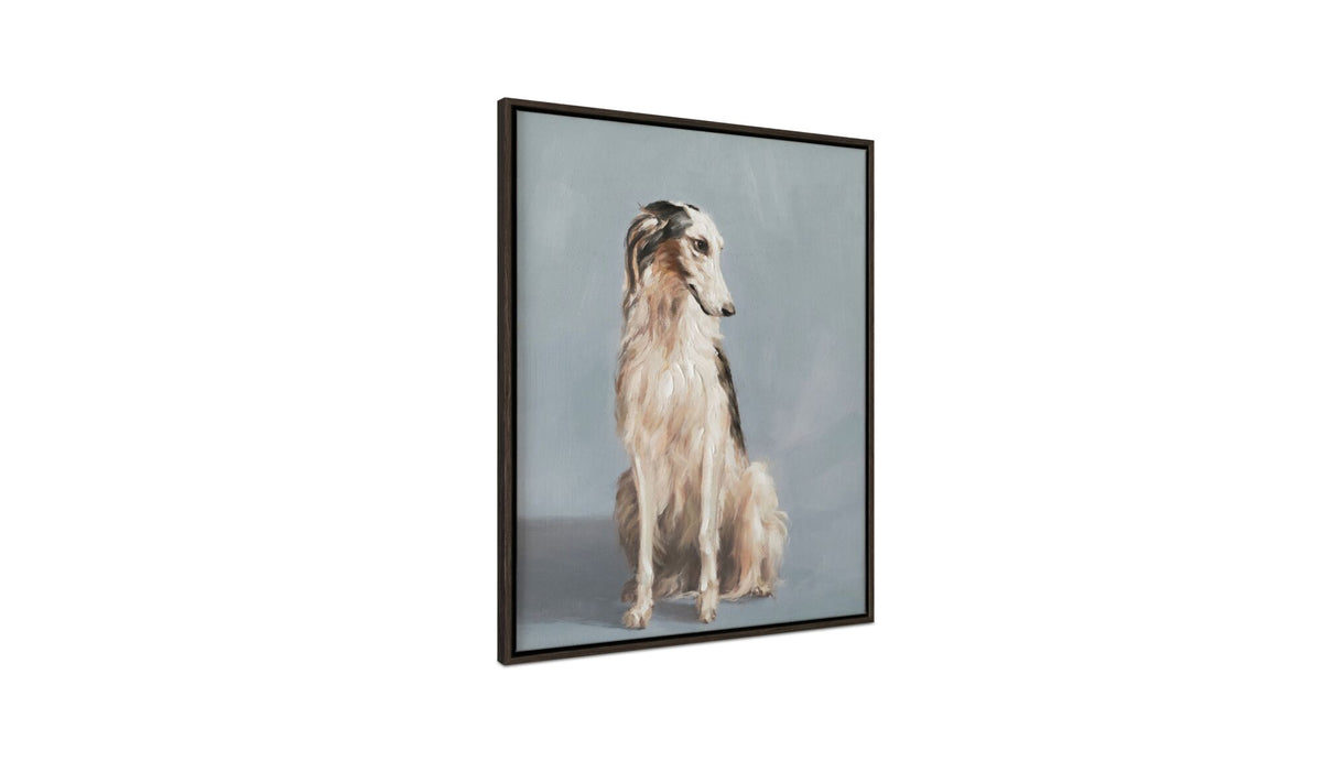 Blue Framed Painting