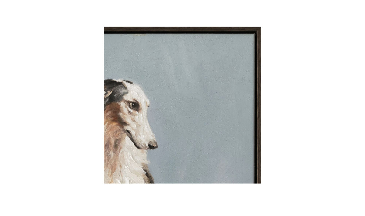 Blue Framed Painting