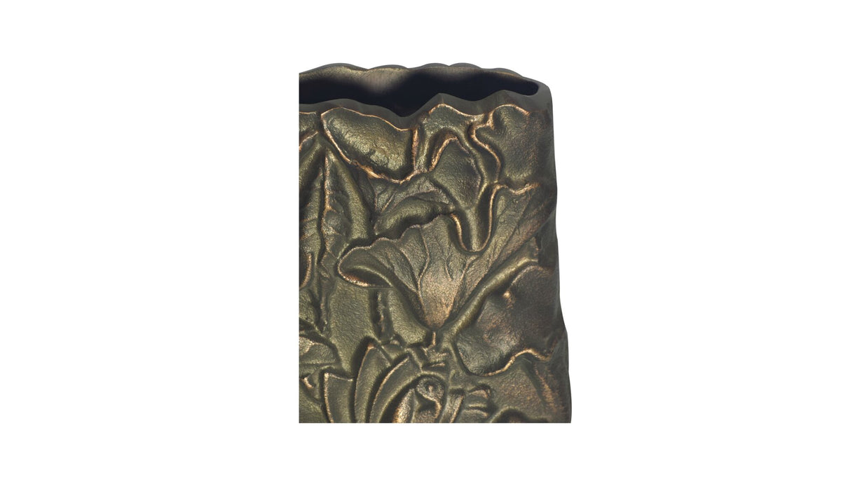 Sabine Cast Aluminum Vase