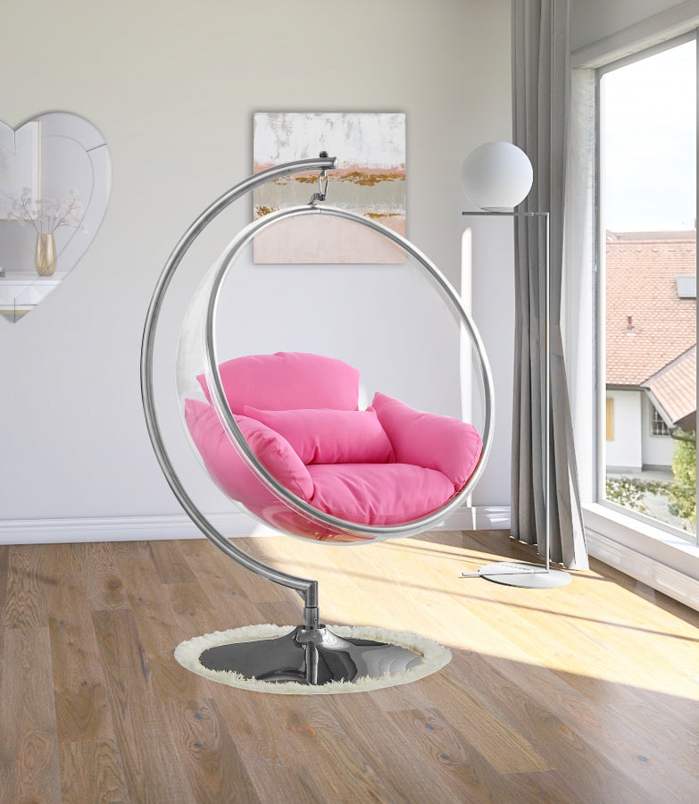 Fauteuil d'appoint rembourré en chenille Vivi