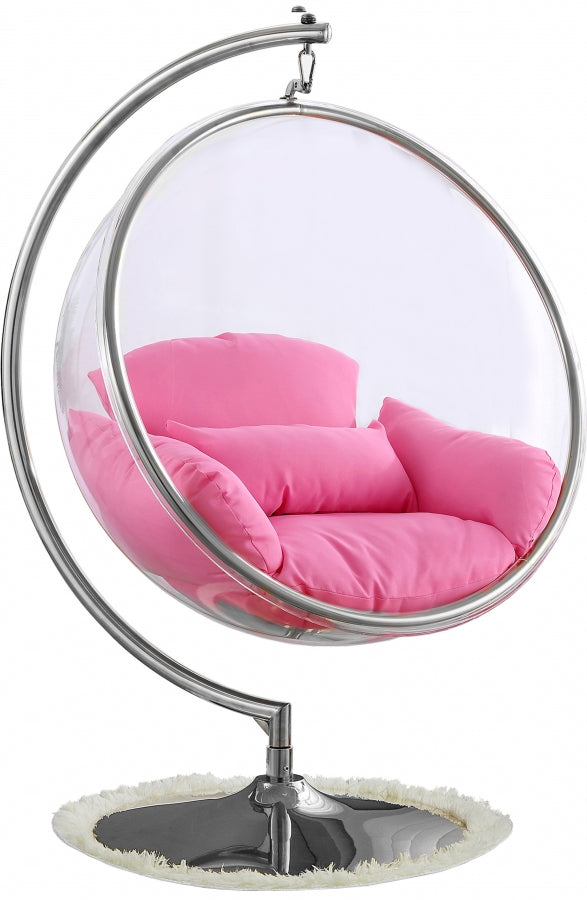 Fauteuil d'appoint rembourré en chenille Vivi