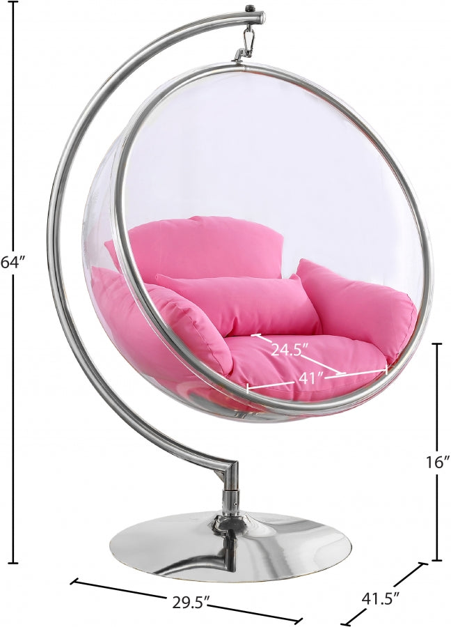 Fauteuil d'appoint rembourré en chenille Vivi