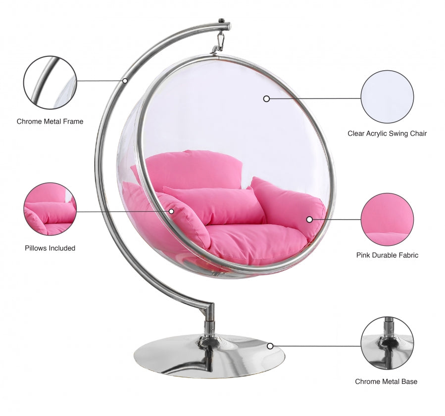 Fauteuil d'appoint rembourré en chenille Vivi