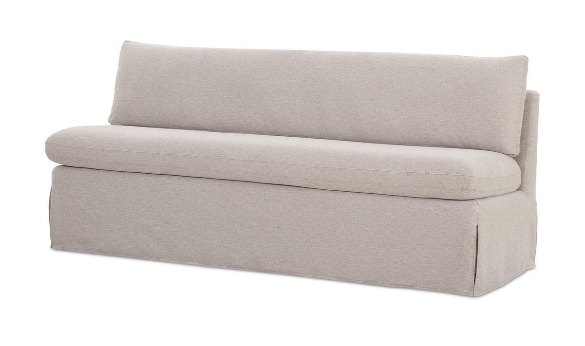 Fable Slipcover Dining Bench