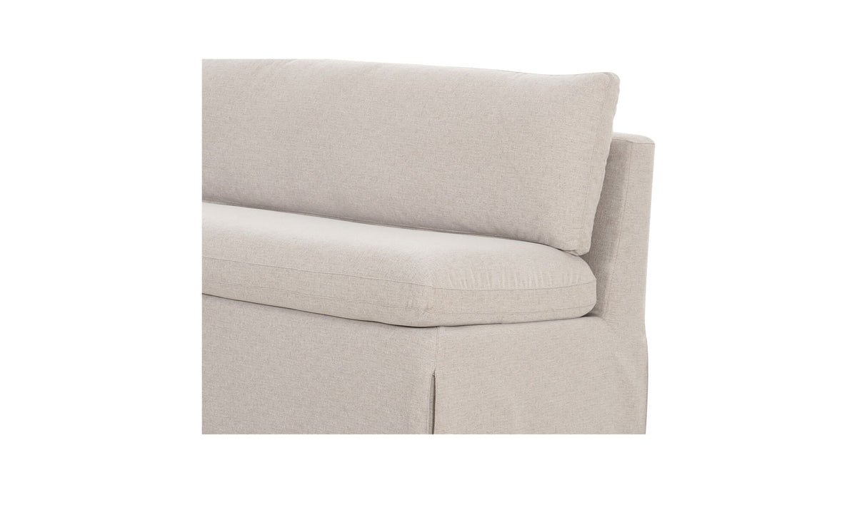 Fable Slipcover Dining Bench