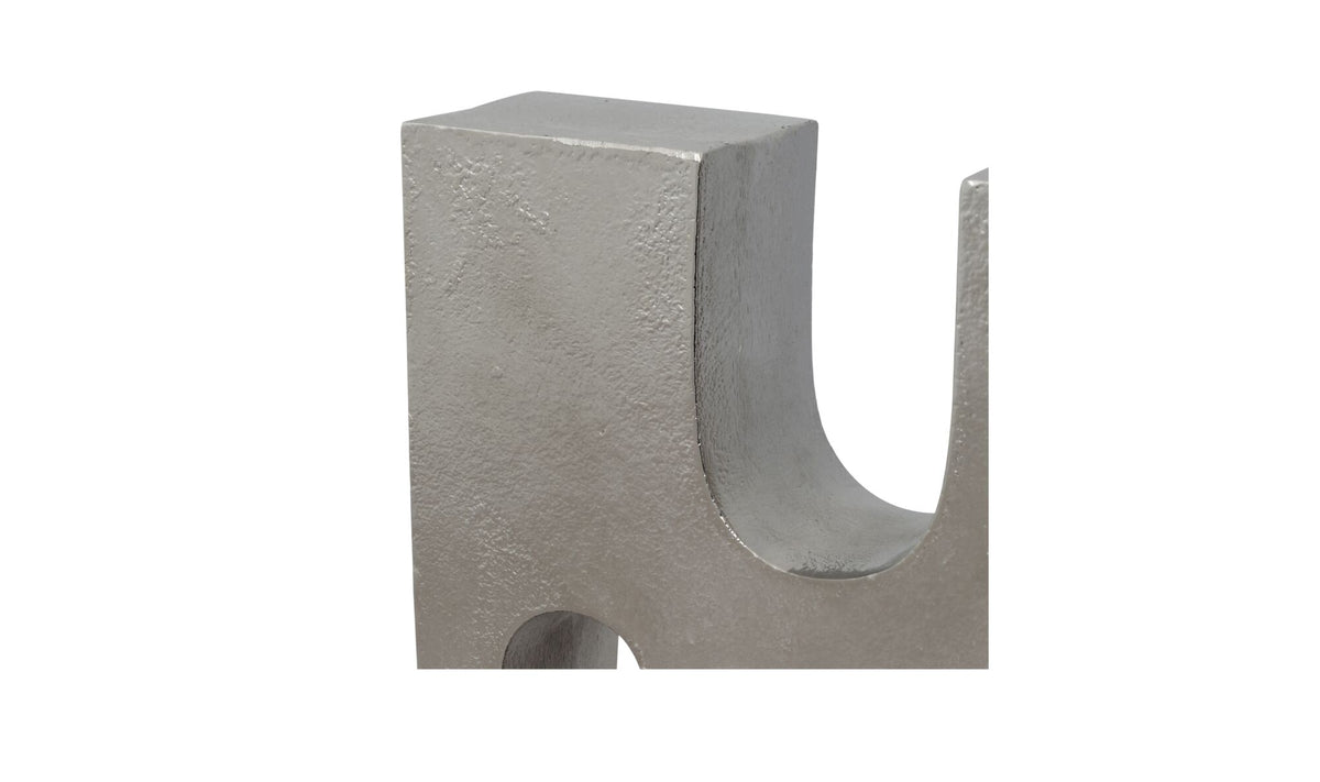 Odi Cast Aluminum Decorative Object