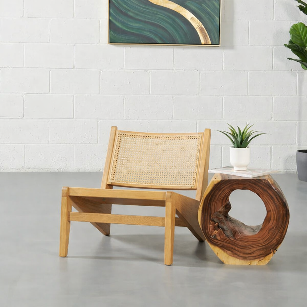 Canberra Wood Lounge Chair