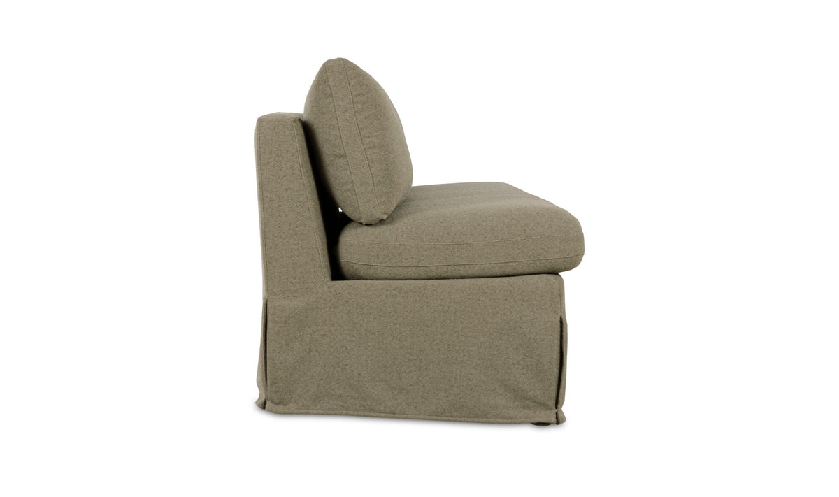 Fable Slipcover Dining Bench