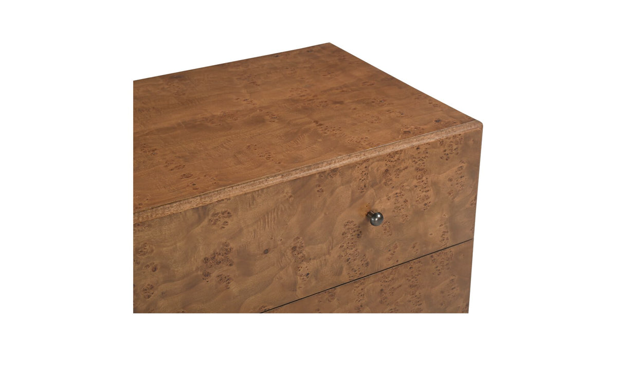 York 3 Drawer Nightstand