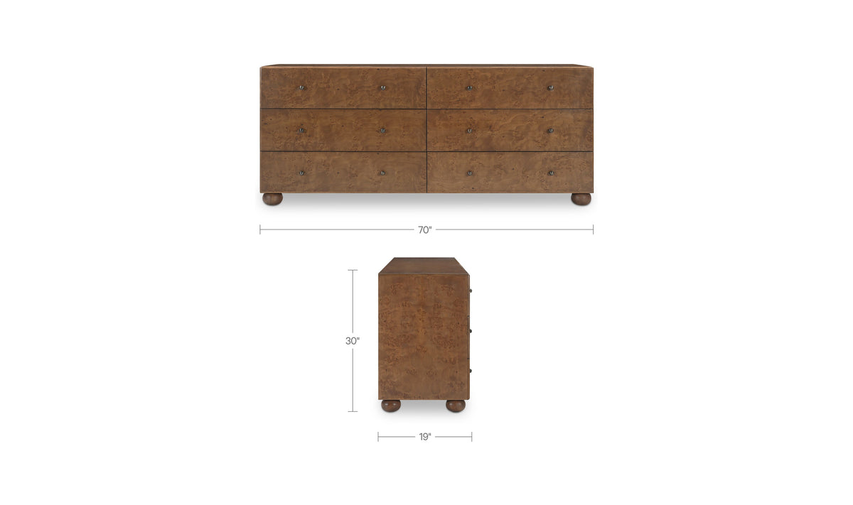York 6 Drawer Dresser