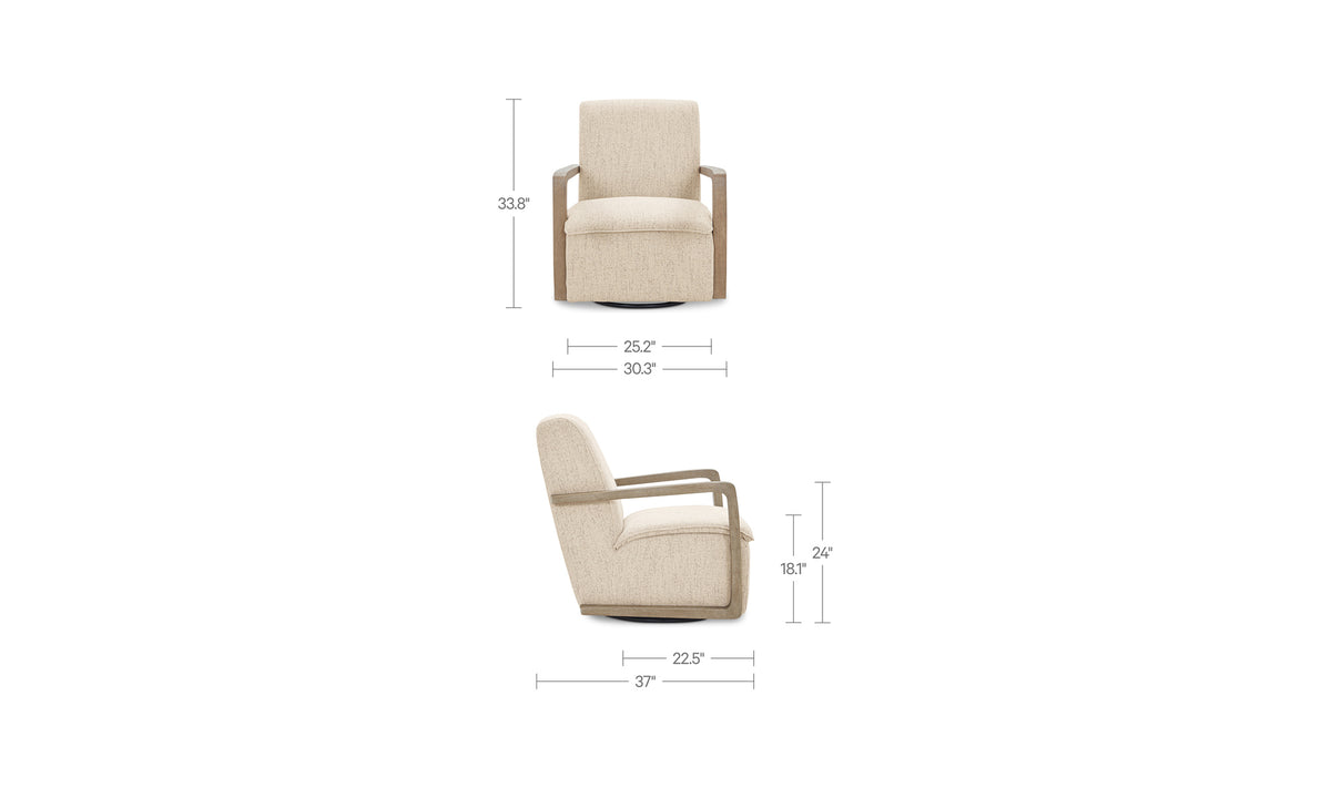 Matias Swivel Chair