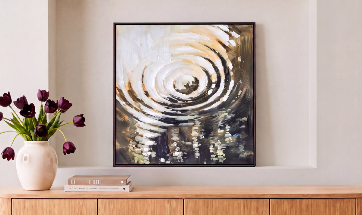 Reflection Framed Painting