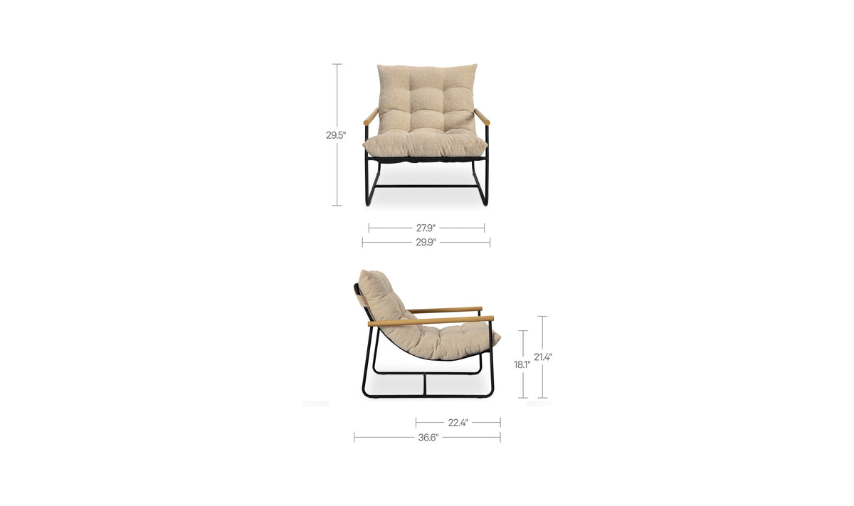 Capri Outdoor Lounge Chair