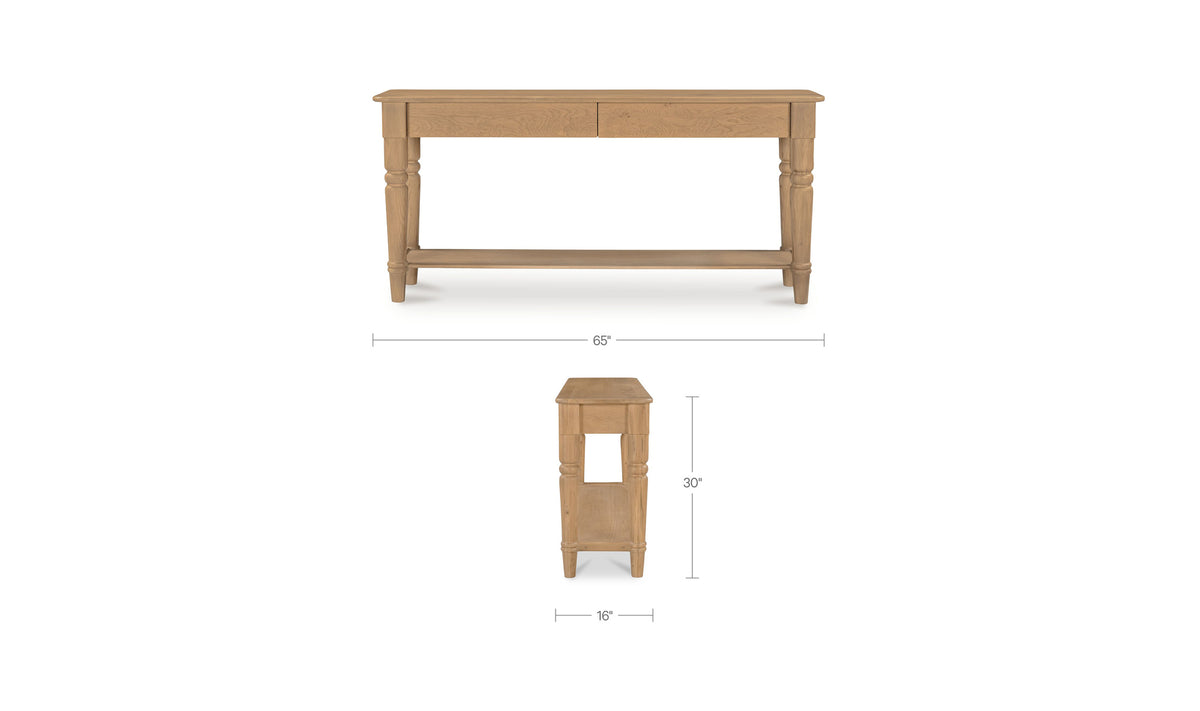Russet Console Table