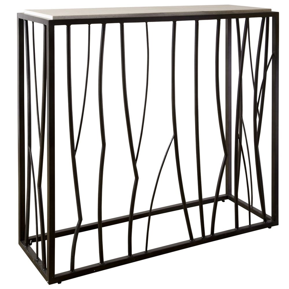 Reed Console Table, 2 CARTONS