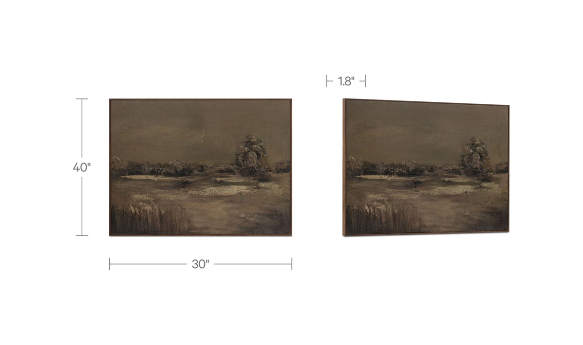 Ode Framed Painting