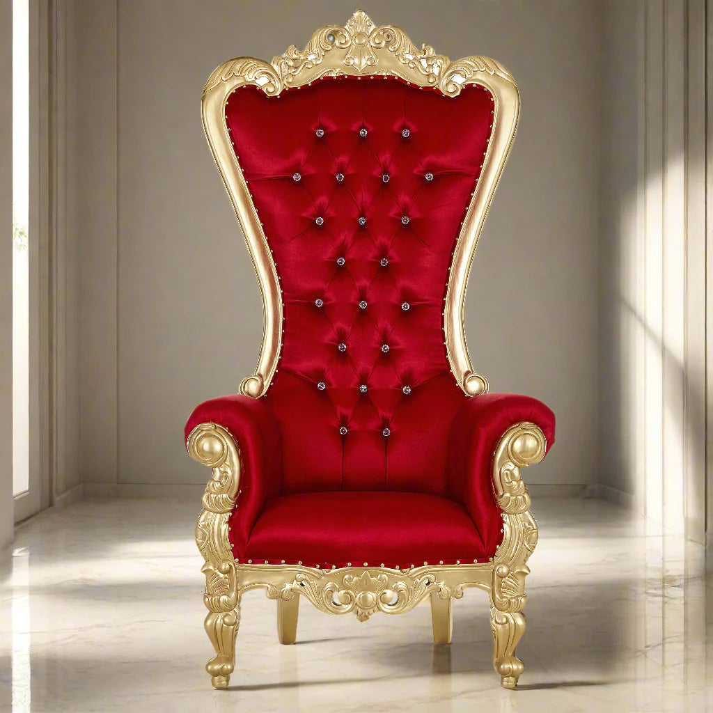 Chloe Throne Chair - Velvet