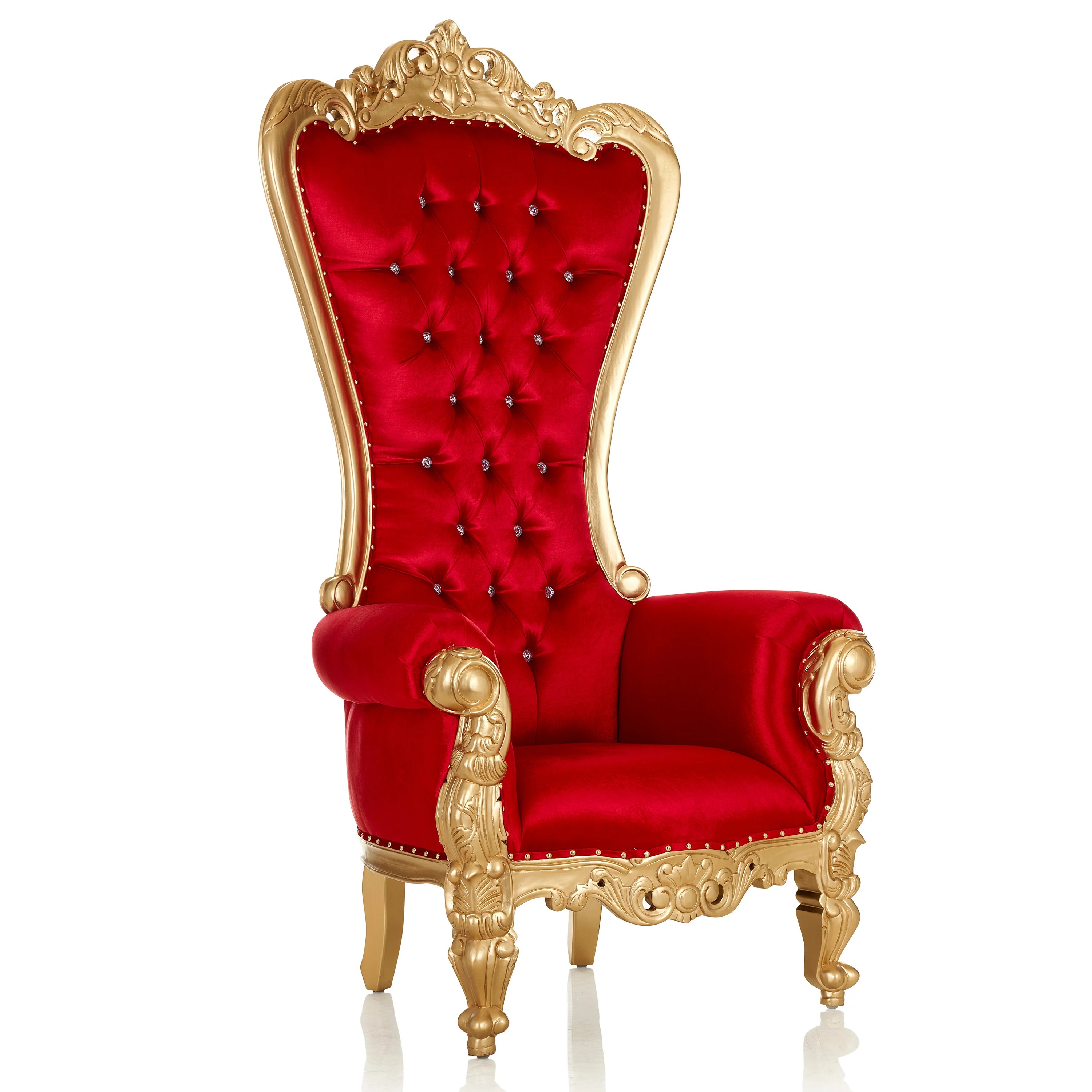 Chloe Throne Chair - Velvet