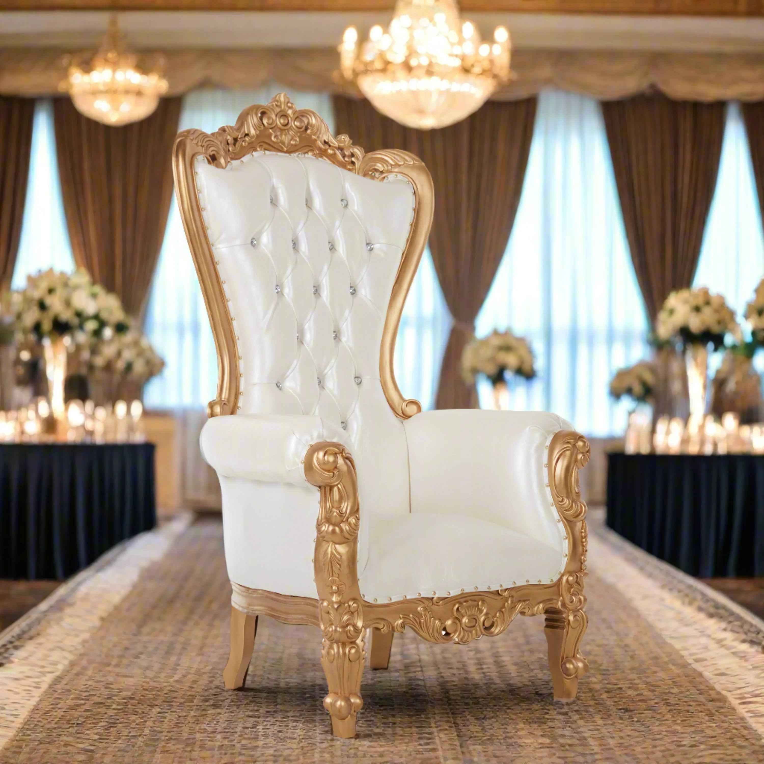 Queen Tiffany 59 Throne Chair