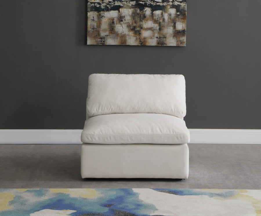 Fauteuil d'appoint rembourré en chenille Vivi