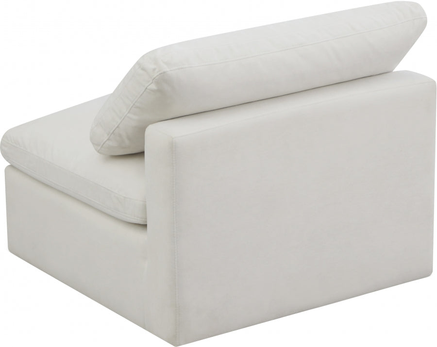 Fauteuil d'appoint rembourré en chenille Vivi