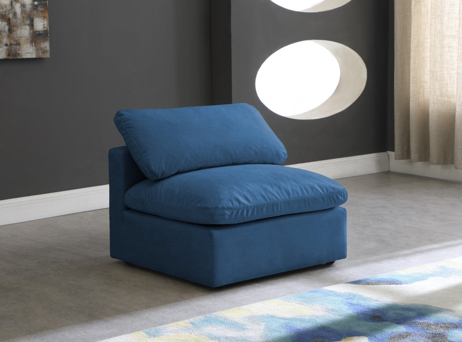 Fauteuil d'appoint rembourré en chenille Vivi