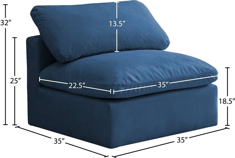 Fauteuil d'appoint rembourré en chenille Vivi