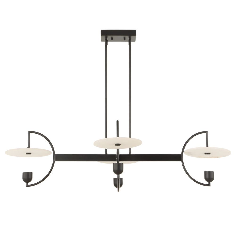 Kyoto, 4 Lt Linear LED Chandelier