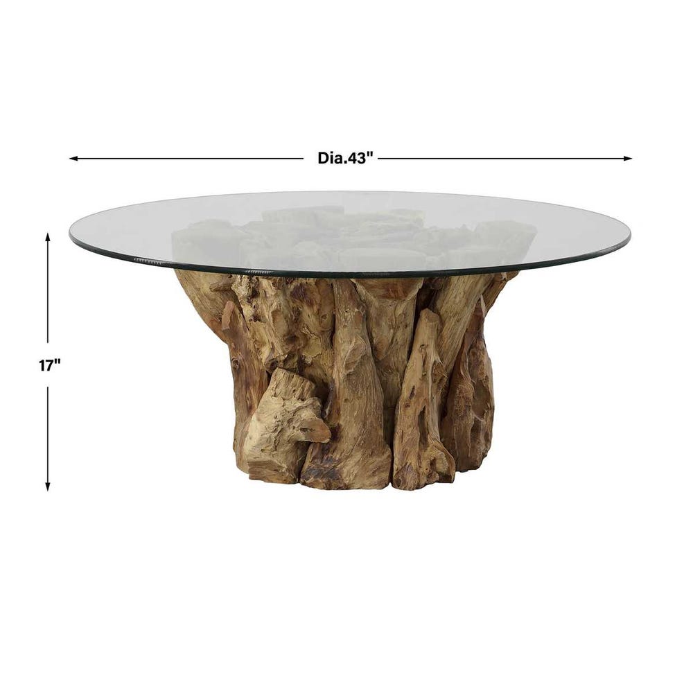 Driftwood Coffee Table, 2 Cartons