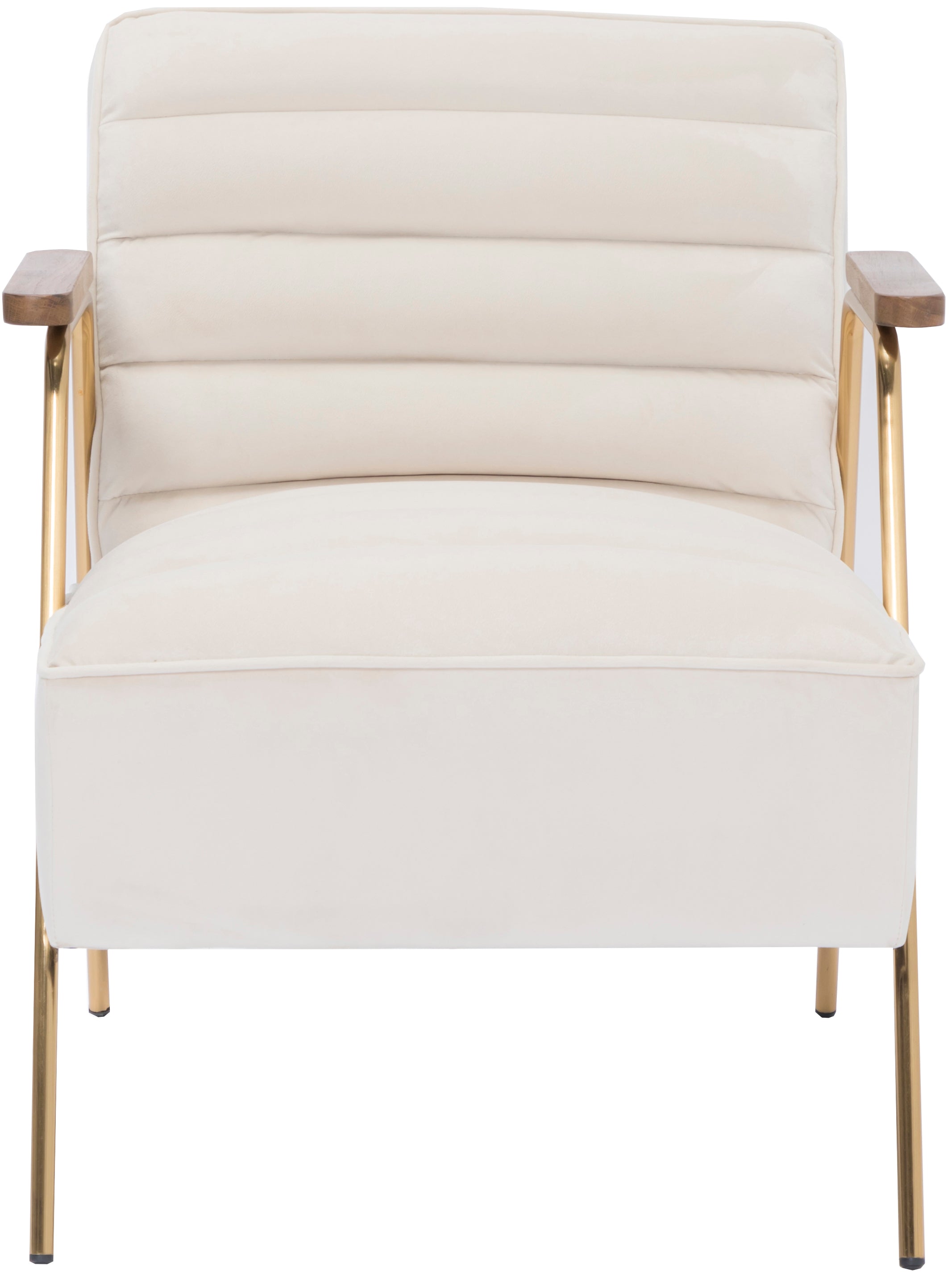 Fauteuil d'appoint rembourré en chenille Vivi