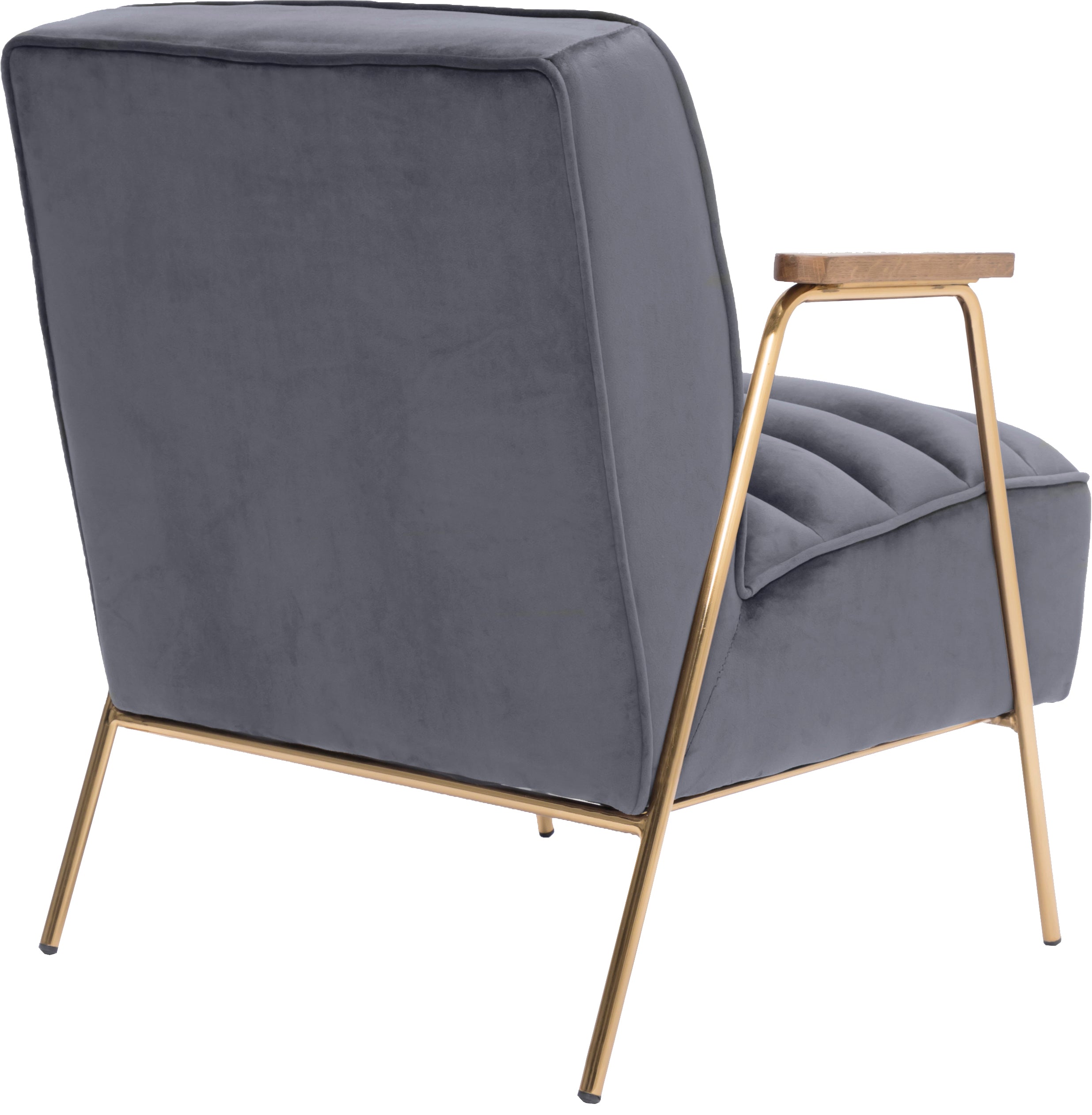 Fauteuil d'appoint rembourré en chenille Vivi