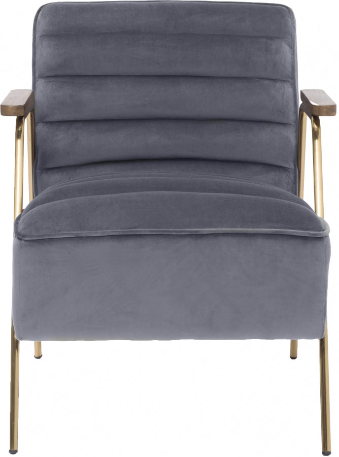 Fauteuil d'appoint rembourré en chenille Vivi