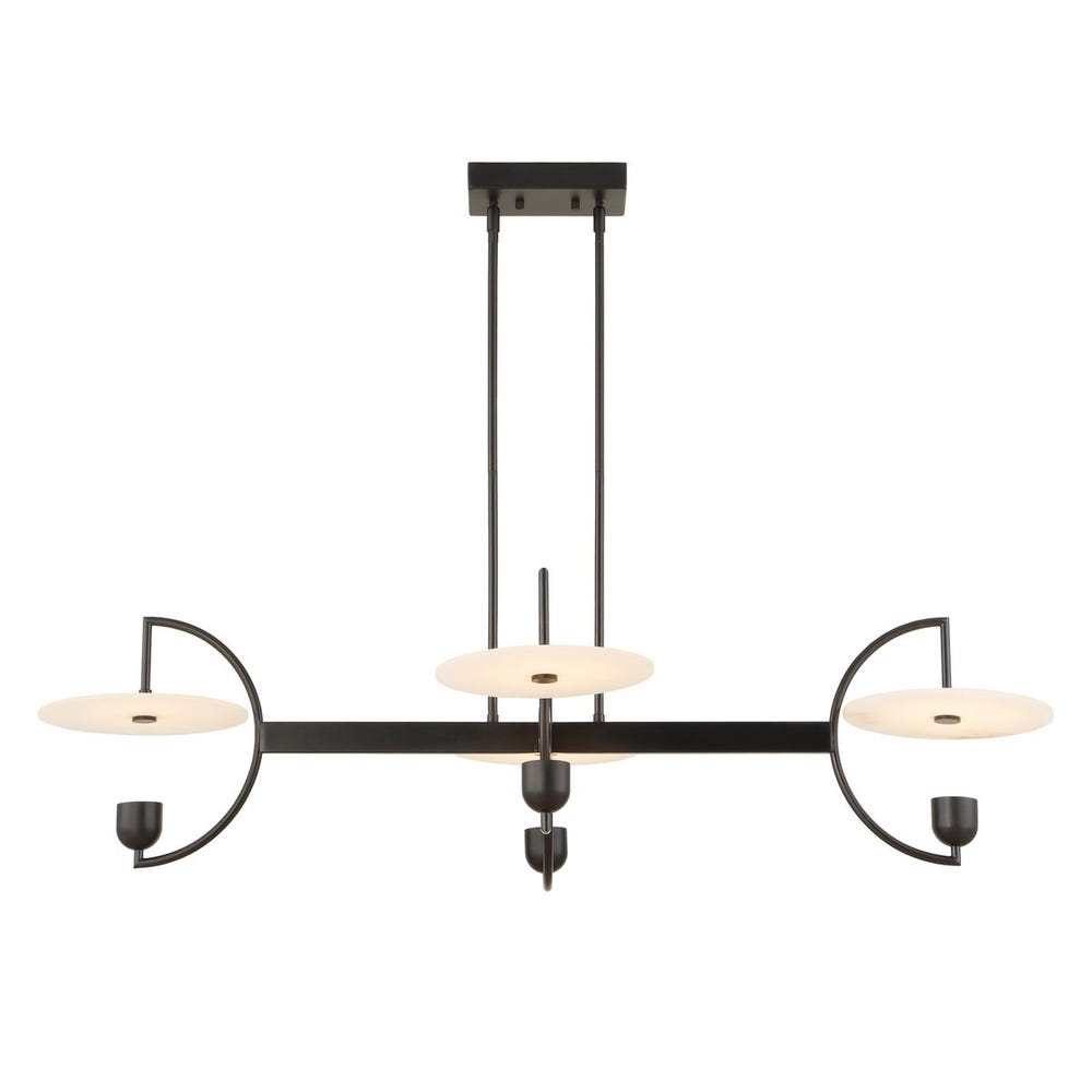 Kyoto, 4 Lt Linear LED Chandelier