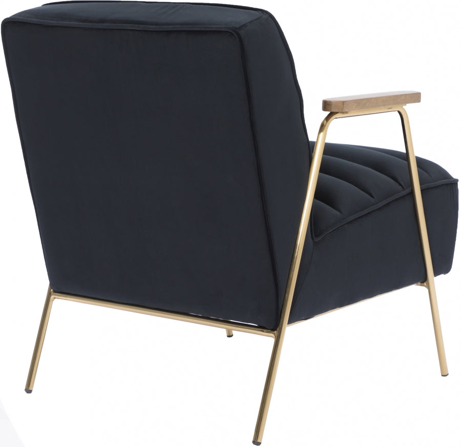 Fauteuil d'appoint rembourré en chenille Vivi