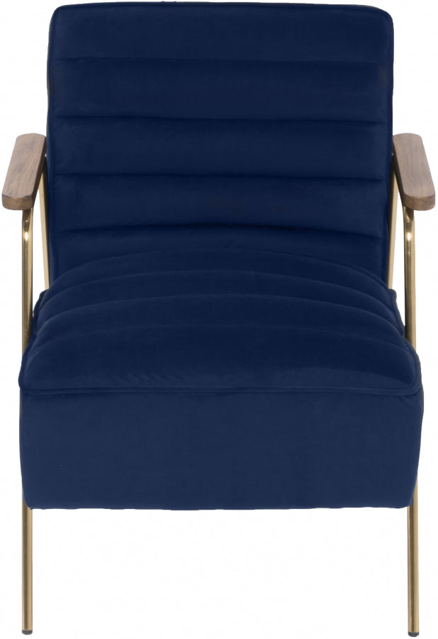 Fauteuil d'appoint rembourré en chenille Vivi