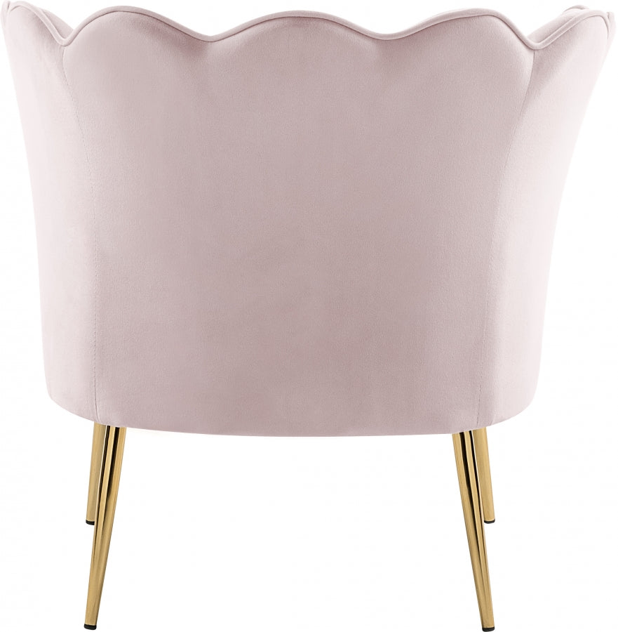 Fauteuil d'appoint rembourré en chenille Vivi