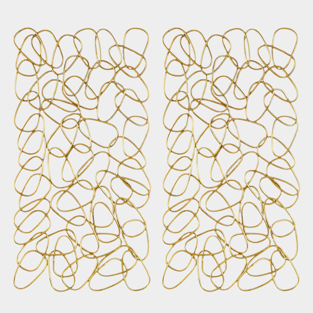 In the Loop Metal Wall Panels, S/2