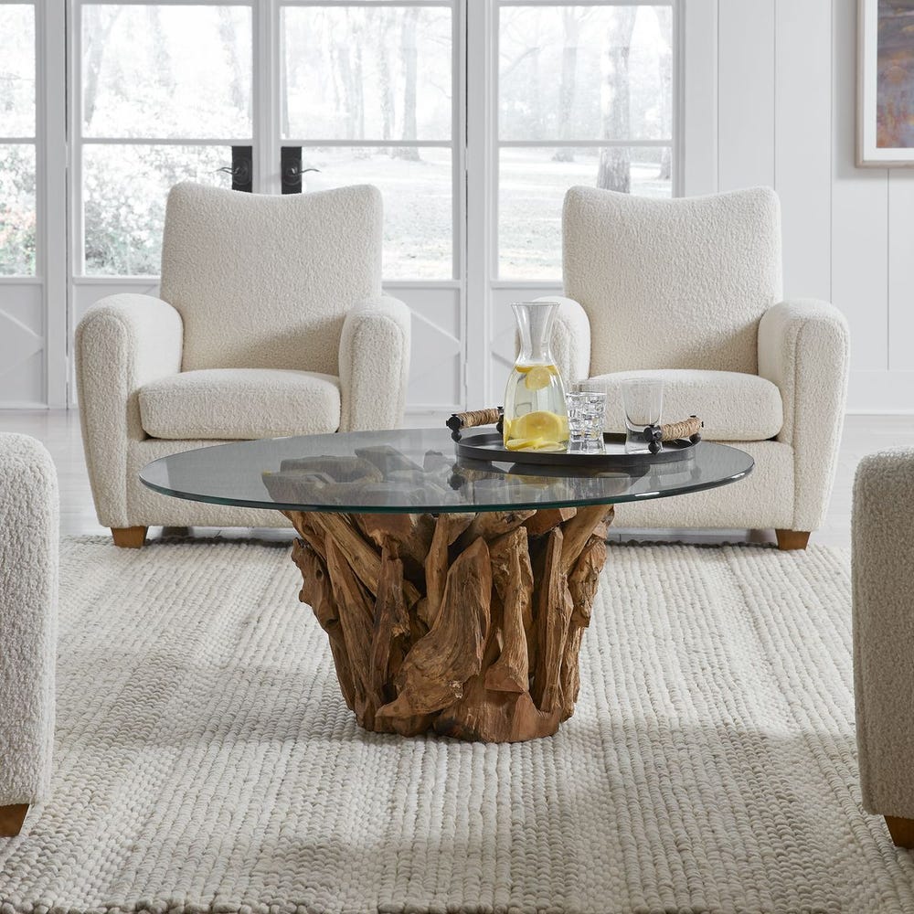 Driftwood Coffee Table, 2 Cartons
