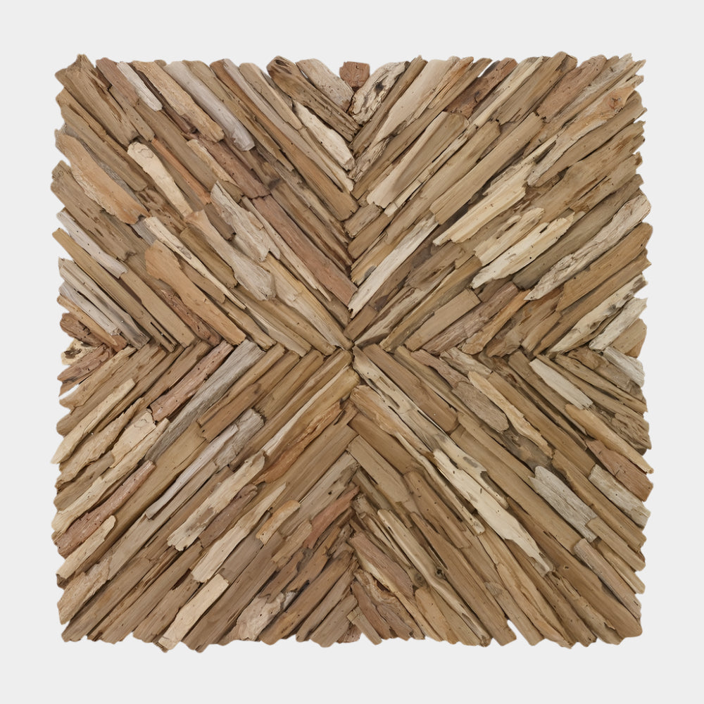 Outland Wood Wall Decor, Natural