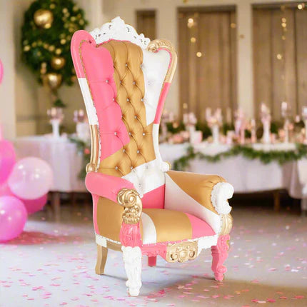 Chloe Throne Chair - Vinyl