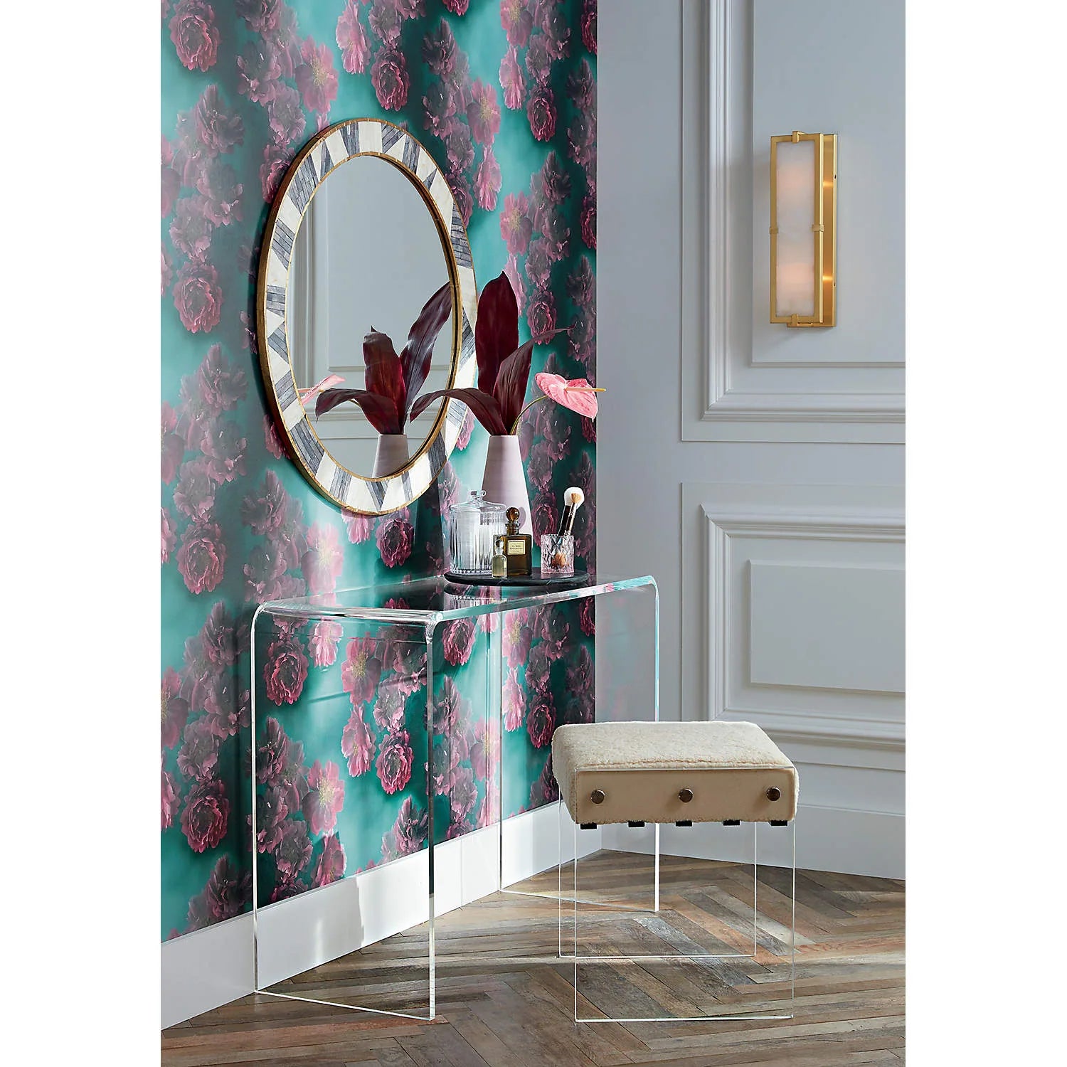 Peekaboo Acrylic Console Table